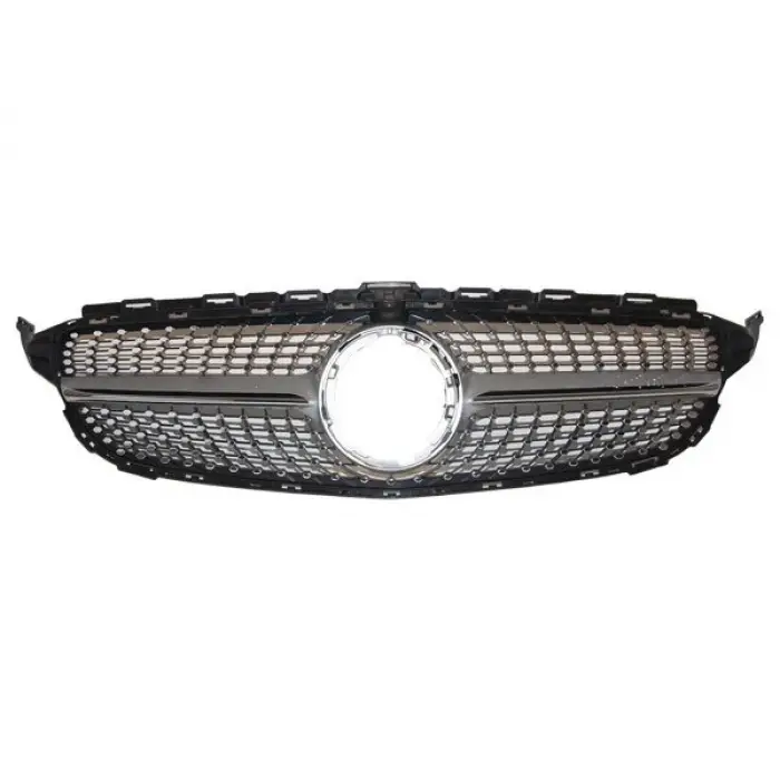 Mercedes W205 2018-2021 Panjur Krom Gümüş Kam Lı Diamond A2053172 Wender