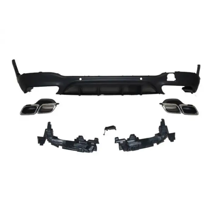 Mercedes X253 C253 2015-2022 Tampon Difüzörü Tampon Splitteri Ön Alt AMG 2538855806 Wender