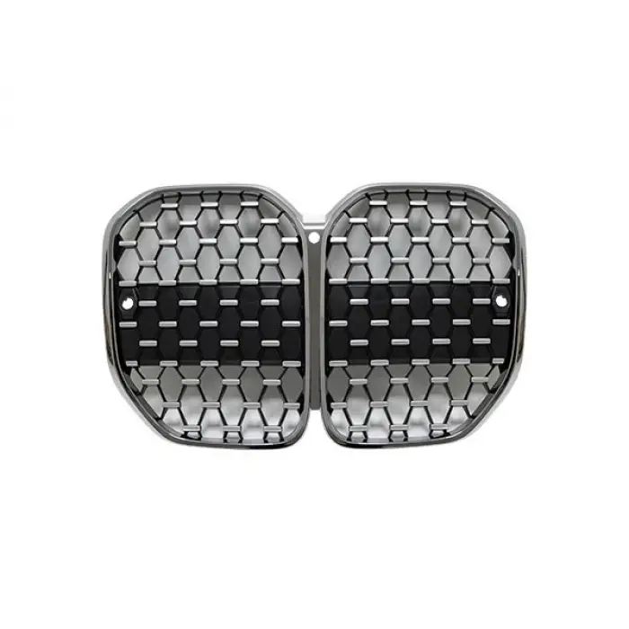 BMW G22 2020- Panjur Krom Siyah Kam Lı Diamond 51137486810 Wender