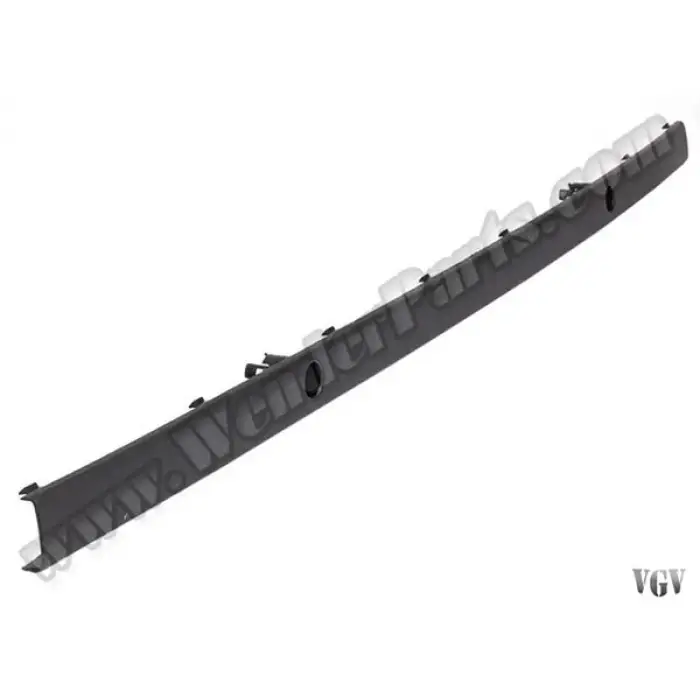 BMW E39 1996-2000 Tampon Bandı Arka Orta PDCli Nikelaj Delikli 51128205253 Wender