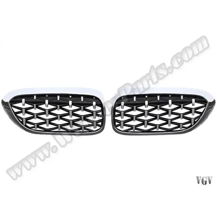 BMW G30 2017-2020 Panjur Set Krom Siyah Diamond 51137390864 Wender