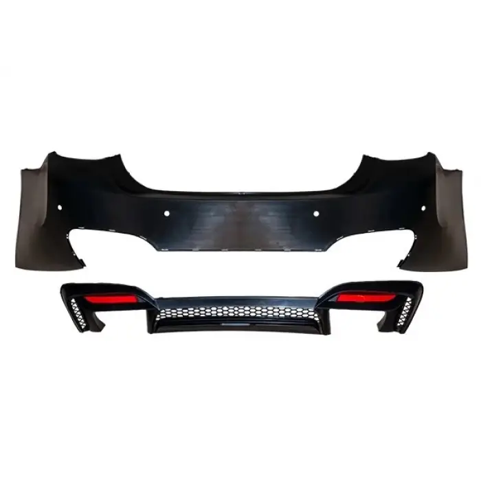 BMW F10+LCI 2010-2016 Komple Tampon Arka PDCli 00 Çıkış M4 51128050480 Wender