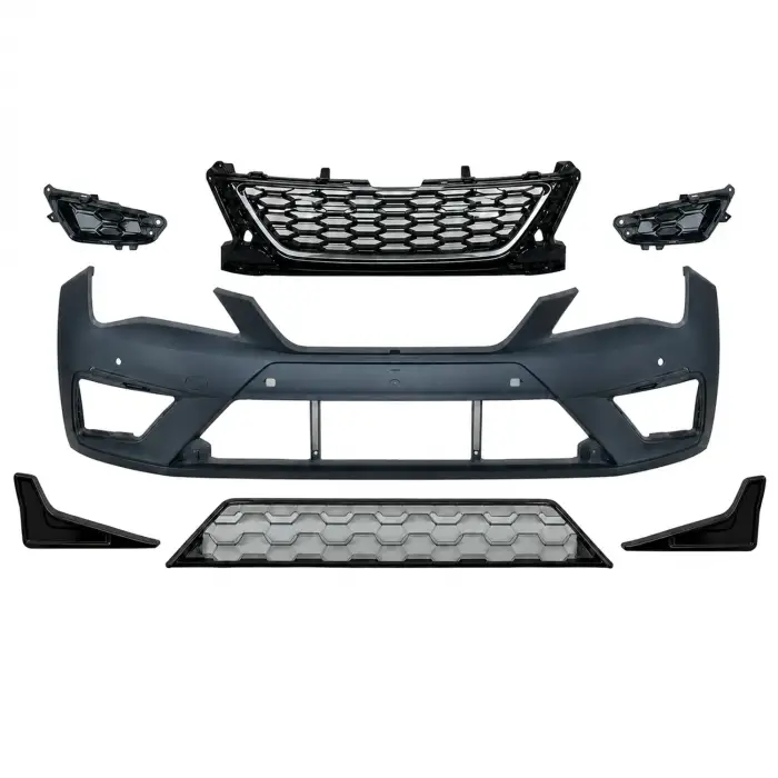 Seat Leon FR 2013-2017 Tampon Seti Ön Sensorlu Far Yikamasiz SIS Farli 5F0807217ENGRUDOLU Wisco