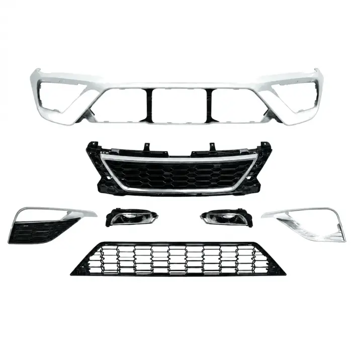 Seat Leon FR 2017-2020 Tampon Seti Ön Sensorlu Far Yikamasiz SIS Farli 5F0807221ADGRUDOLU Wisco
