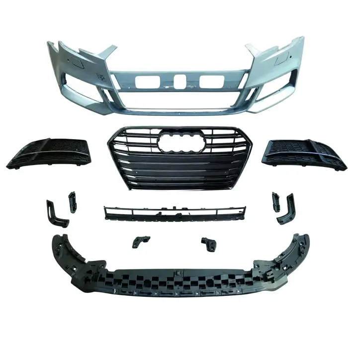 Audi A3 2017-2020 Tampon Seti Ön 8V0807065 Wisco