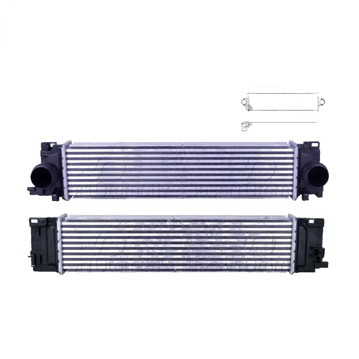 Volvo XC40 (536) 1.5 T 2018- Turbo Radyatörü Intercooler 618X142X64 31686408 Wisco