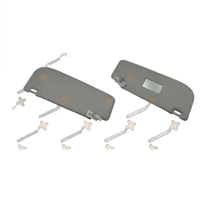 Citroën Nemo 2008-2017 Fiat Fiorino 2008-2021 Peugeot Bipper 2008-2017 İç Güneşlik Takımı 735464511 Nextpart