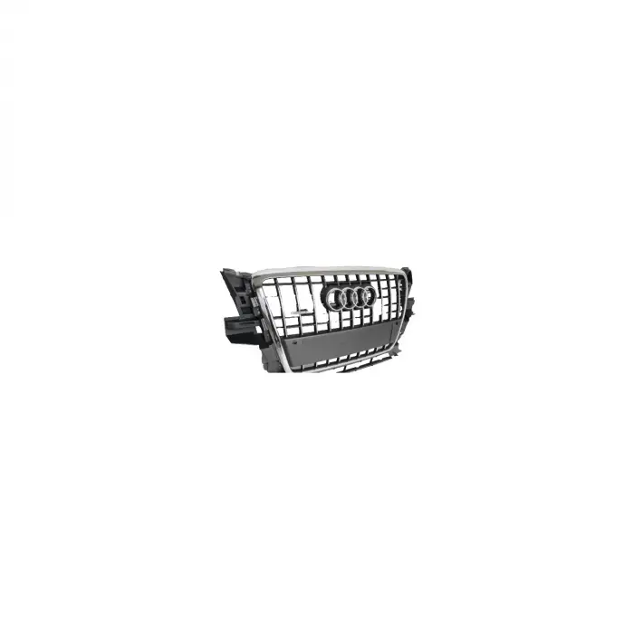 Audi Q5 2009-2012 Panjur Krom Izgara Krom Sensorlu 8R0853651C1QP Wisco