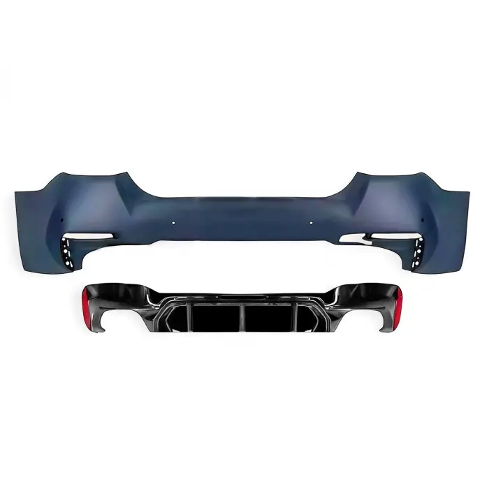 BMW F10+LCI 2010-2016 Tampon Arka Donusum G30 PDCli Pmalı M Tech M5 51129852179 Wender