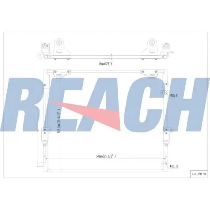Toyota Land Cruiser 200 (07-12) Delphi Klima Radyatörü FR 8846060400 Delphi