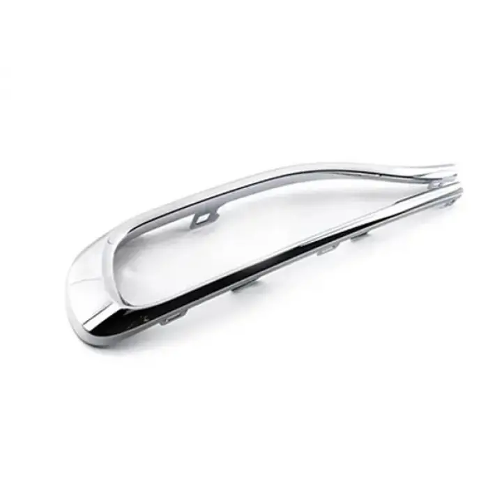 BMW G11 2015-2018 Egzoz Ucu Çerçevesi Tampon Izgara Nikelajı Ön Sağ Üst Pure Excellence 51127369920 Wender