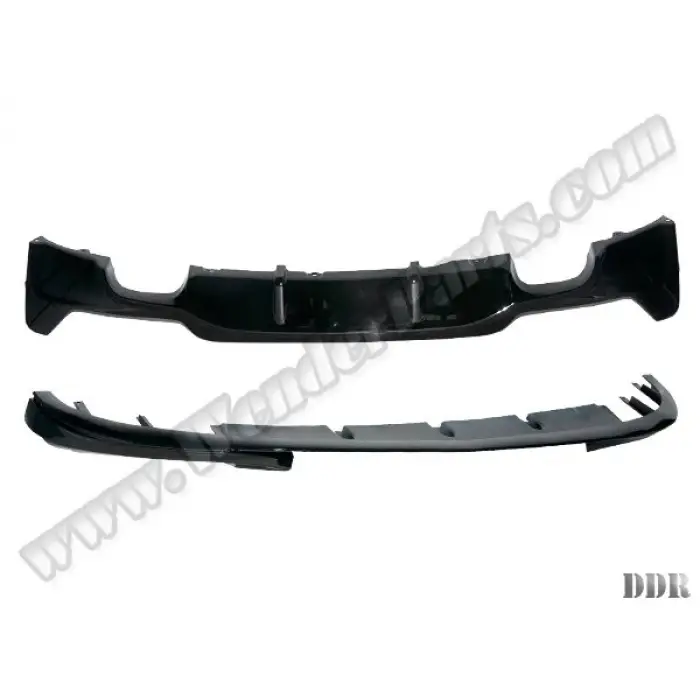 BMW F32+LCI F36+LCI 2013-2020 Lip Difüzör Seti Ön Arka 2 Çıkış M Sport 51128054564R1 Wender