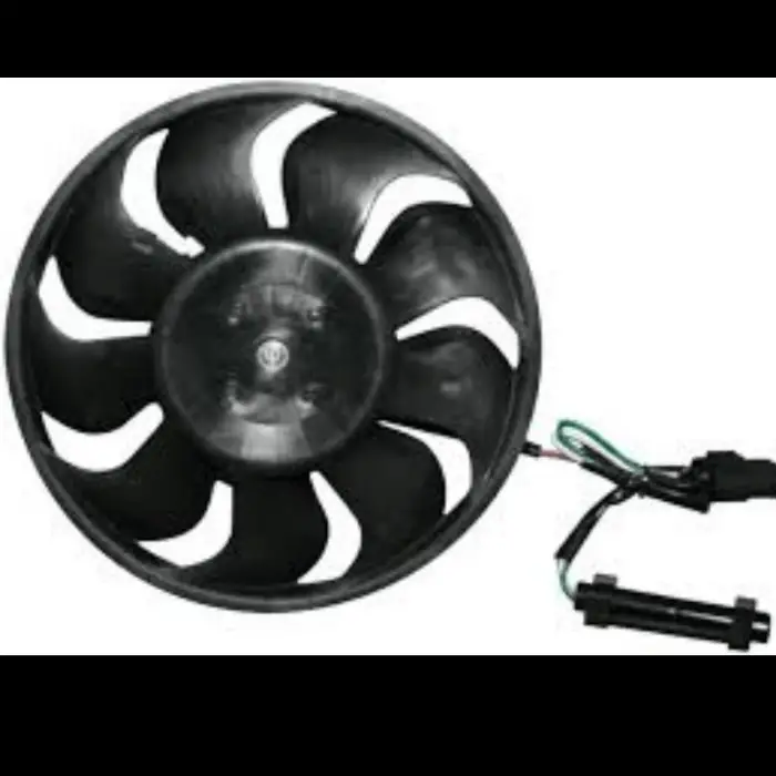 Audi Q7 A7 2003-2010 FAN Motoru Davlumbazsiz 420MM 4FIS 400W 7KANAT 95562413601 Wisco