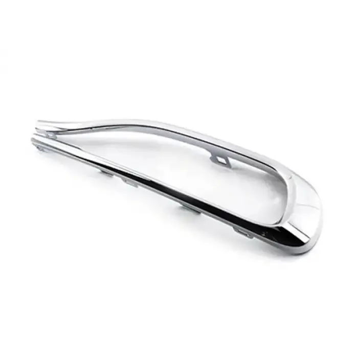 BMW G11 2015-2018 Egzoz Ucu Çerçevesi Tampon Izgara Nikelajı Ön Sol Üst Pure Excellence 51127369919 Wender