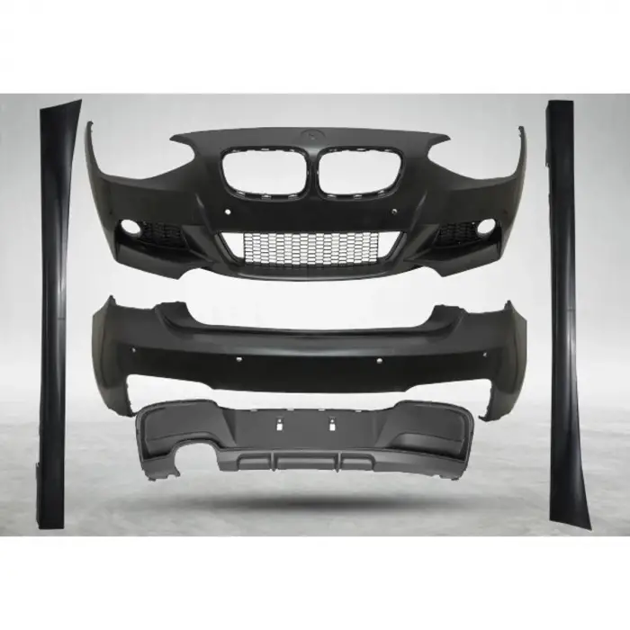 BMW F20 2011-2014 Gövde Kiti F Yık Lı PDC Ön Arka OO Egz Çıkışlı Marşpiyelli M Tech 51128055148S2 Wender