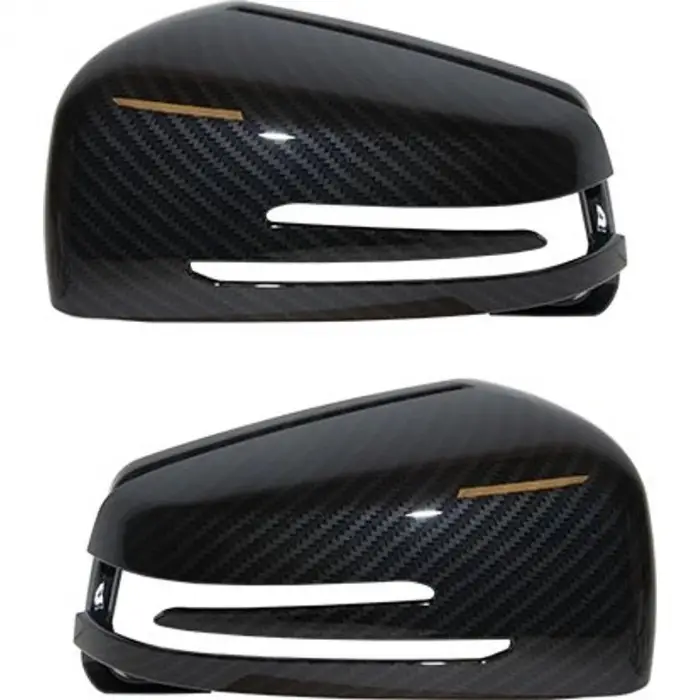 Mercedes W204 C207 W212 W221 W176 C117 W246 2010-2013 Ayna Kapağı Set Karbon 2128100964 Wender