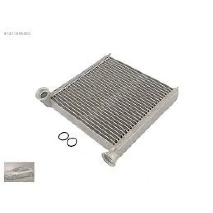 Skoda Superb 2 Yeti 2003- Kalorifer Radyatörü Brazing 153X185 MM 3C0.819.031 Wisco