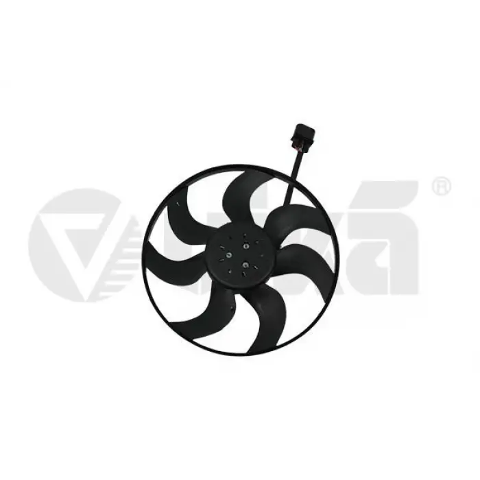 Volkswagen Polo 2009-2014 Skoda Fabia 2009-2014 FAN Motoru Davlumbazsiz 387 MM 4 FIS 7 Kanat 6R0959455D Wisco