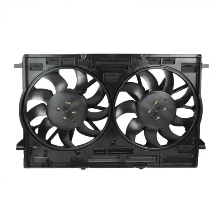 Audi Q7 (4MB) - 19> VW Touareg (CR7) 2018-2023 FAN Motoru Davli 390MM 3FIS 600W 9KANAT 8W0121207ASET Wisco