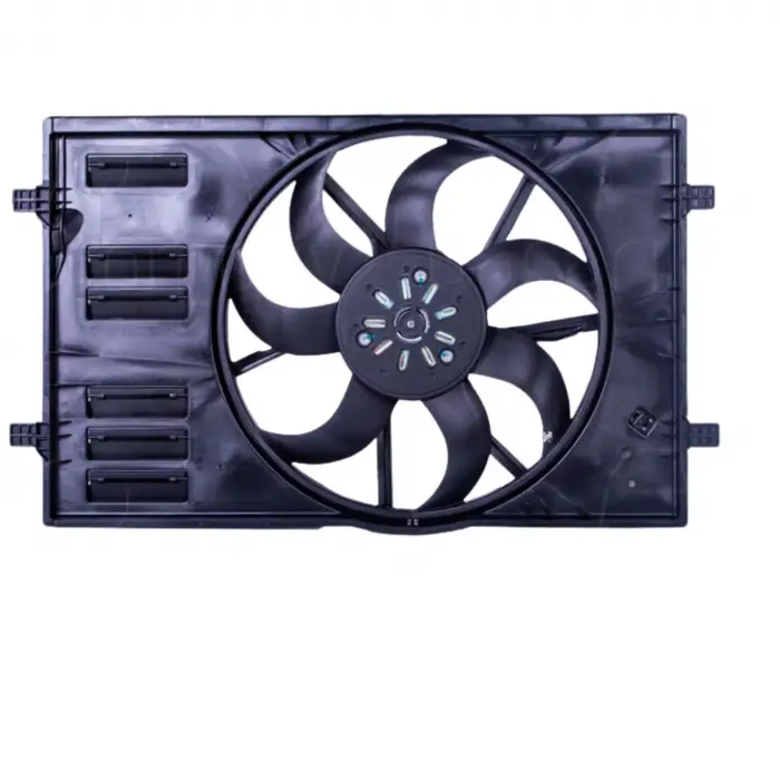 Audi A3 2013- Seat Ateca 2013- FAN Motoru Davlumbazli 410 MM 4 FIS 7 Kanat 450W 5Q0121203AA Wisco