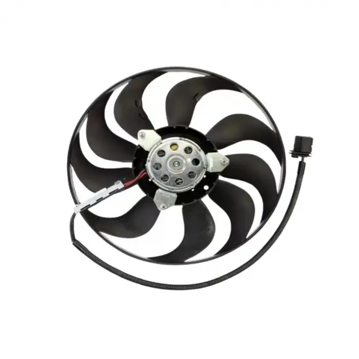 Volkswagen Bora 1998- Seat Leon 1998- FAN Motoru Davlumbazsiz 290 MM 3 FIS 9 Kanat 1J0959455P Wisco