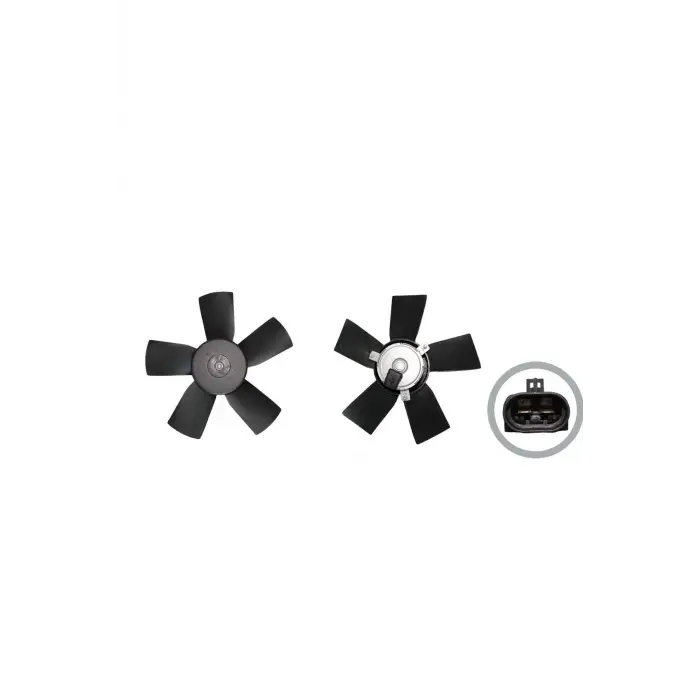 Opel Astra F Vectra A 1990- FAN Motoru Davlumbazsiz 360 MM 2 FIS 5 Kanat 90442047 Winpower