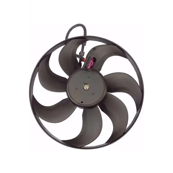 Volkswagen Polo Skoda Fabia FAN Motoru Davlumbazsiz 350 MM 3 FIS 7 Kanat 6N0959455L Wisco