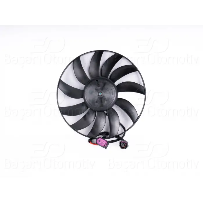 Volkswagen Caddy Jetta 2004- FAN Motoru Davlumbazsiz 360 MM 4 3 FIS 11 Kanat 1K0959455AH Wisco