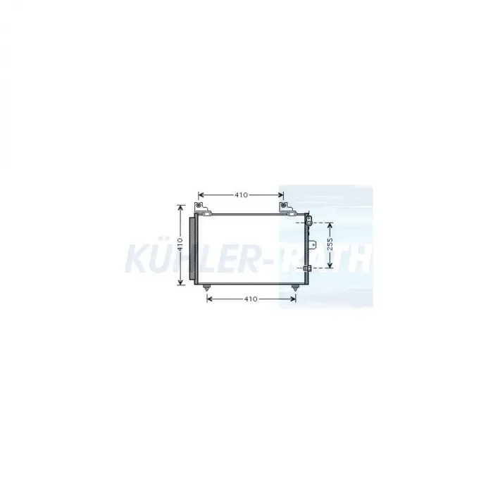 Daihatsu Terios (00-06) Delphi Klima Radyatörü FR 8846087406 Delphi