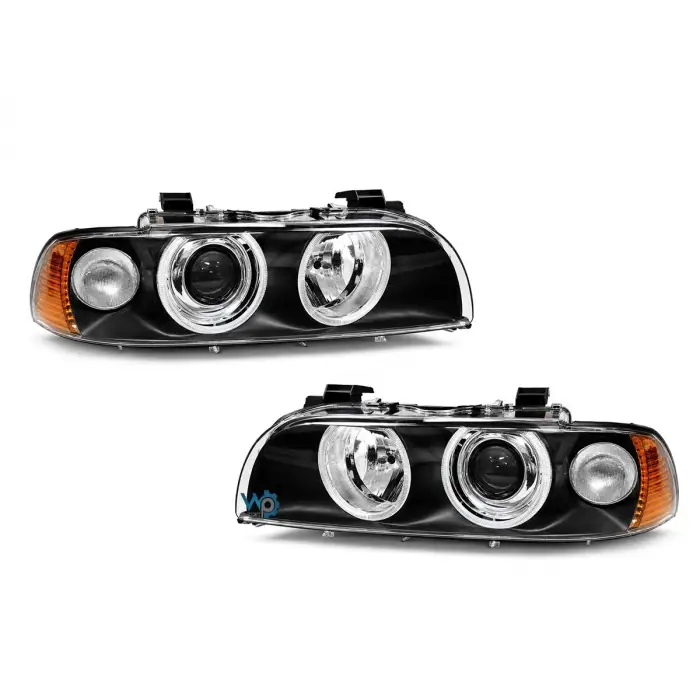 BMW E39 2001-2003 Komple Far Siyah Sarı Sinyal Hella Type 63126900197 Wender