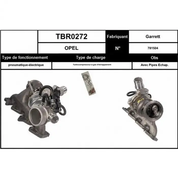 Opel Astra J Corsa E Turbo Sarj 25201063 Garrett