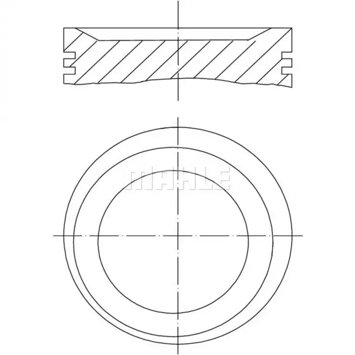 Opel Vectra A 2.0 8V 2.0NE C 2.0NZ 1986-1991 Piston Sekman 86.00 STD 90354962 Goetze