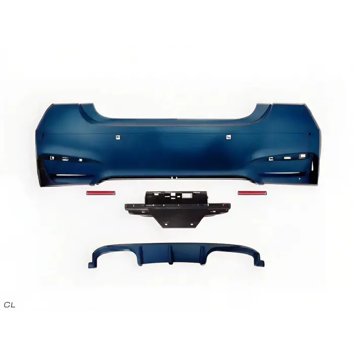 BMW F32+LCI 2013-2020 Komple Tampon Arka PDCli Egz Çıkışlı A51128056223S1 Wender