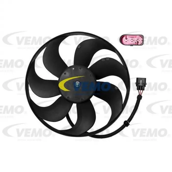 Volkswagen Golf 4 Bora 1998- FAN Motoru Davlumbazsiz 345 MM 3 FIS 7 Kanat 1J0959455D Deye