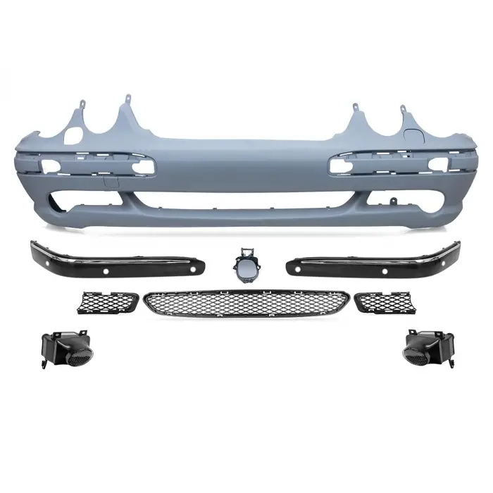 Mercedes W210 2000-2002 Komple Tampon Ön F Yık Lı PDCli Si̇sli AMG A2108852425S4 Wender