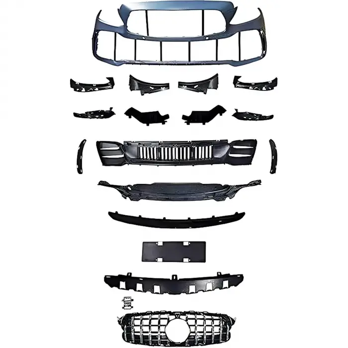 Mercedes W205 2014-2021 Komple Tampon Ön PDCli Panj Lu AMG GT Black Mamba A2058802240S5 Wender