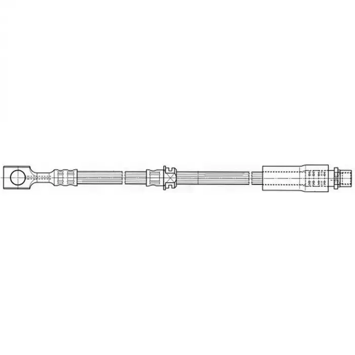 Opel Vectra C 02-> ÖN Opel 2003-2008 Fren Hortumu PG-8034OP Pagid