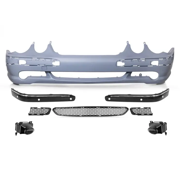 Mercedes W210 2000-2002 Komple Tampon Ön PDCli Si̇sli AMG A2108852525S4 Wender