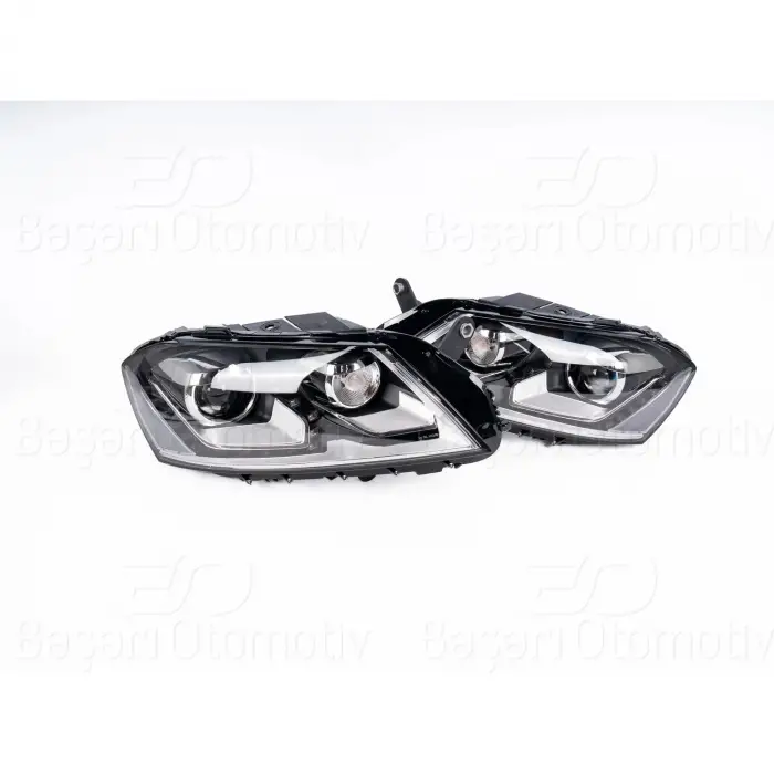 VW Passat B7 (11-14 Arasi Passat B7 Halojen Far Icin Uyumludur) 2010-2014 Far Seti Sol Sağ 3AB941005 Wisco