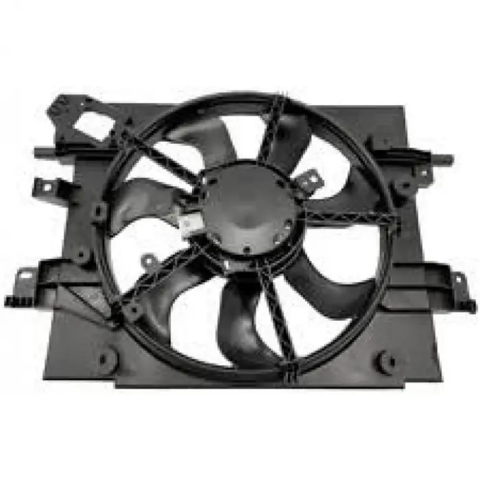 Dacia Duster 2012- FAN Motoru Davlumbazli REZISTANSLI345MM 2FS 8KNT 214811312R Wisco