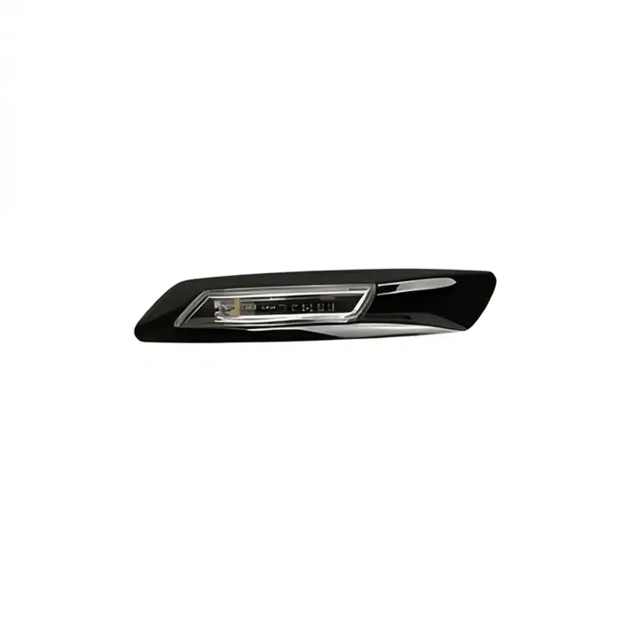 BMW F10 2010-2013 Çamurluk Sinyali Sağ Beyaz Siyah Çerçeveli 63137154168 Wender