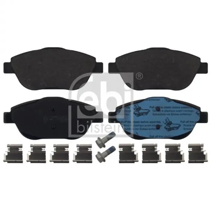 Opel Crossland Corsa F 2020- Fren Balatası Ön 15 Inch 0986494564 Eurorepar