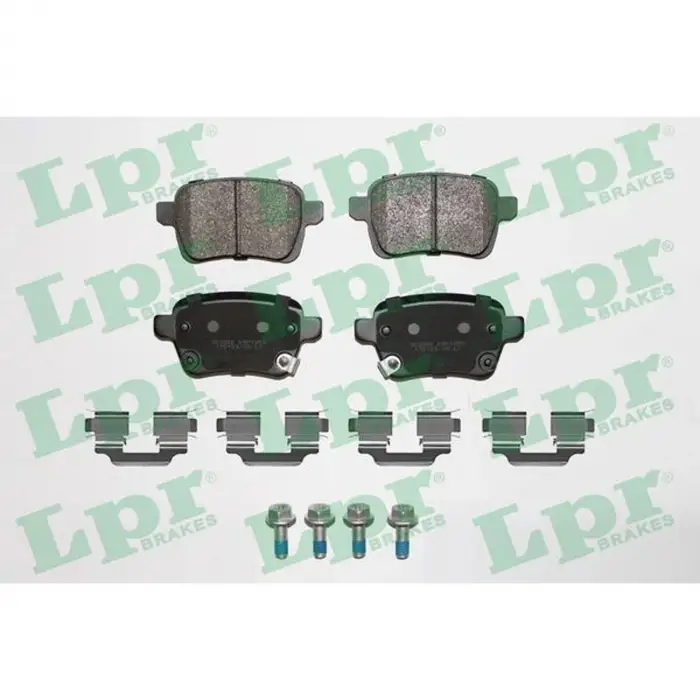 Opel Corsa E 1.2 17MM 2014- Fren Balatası Arka Disk Tipi 77366595 Bosch