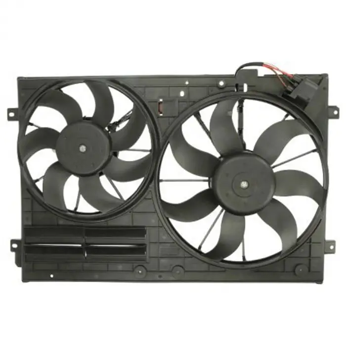 VW Caddy 2009- FAN Motoru Davlumbazsiz 295 MM 2 FIS 7 Kanat 1K0959455CR Deye