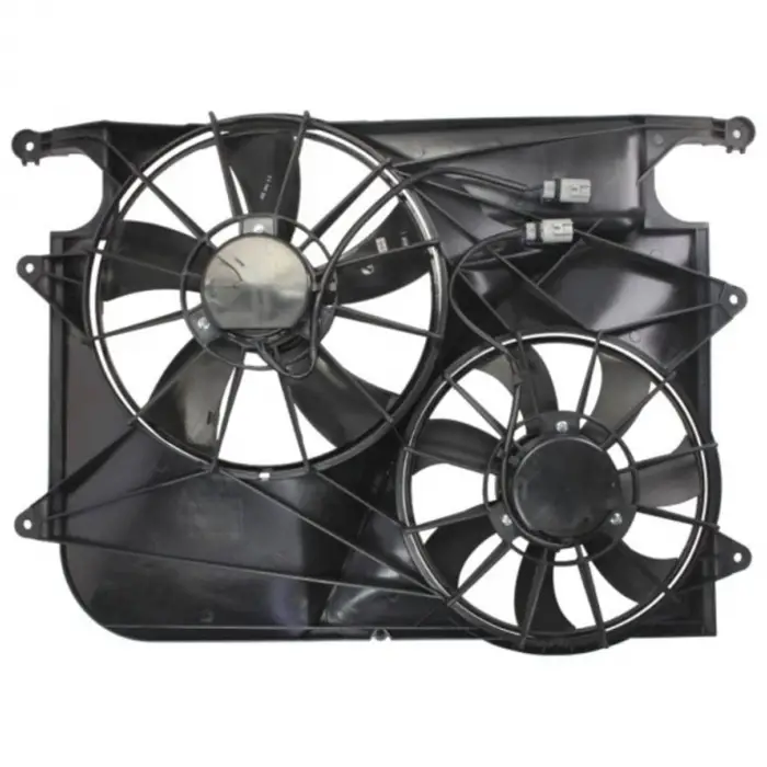 Chevrolet Captiva (C100) 2.0 D 2006- FAN Motoru Davlumbazli Komple 340MM 7KANAT 4FIS 96629063 Wisco