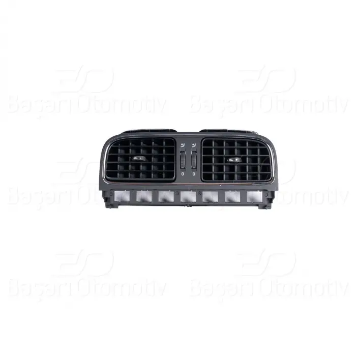 VW Polo 2009- Havalandirma Izgarasi Ön Orta Krom Cerceveli 6R0819728AHVAL OEM