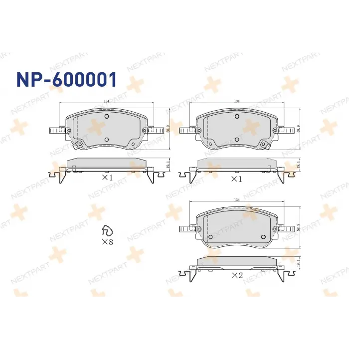 Fiat Egea 2020- Fren Balata Ön Ikazli 77368941 Nextpart