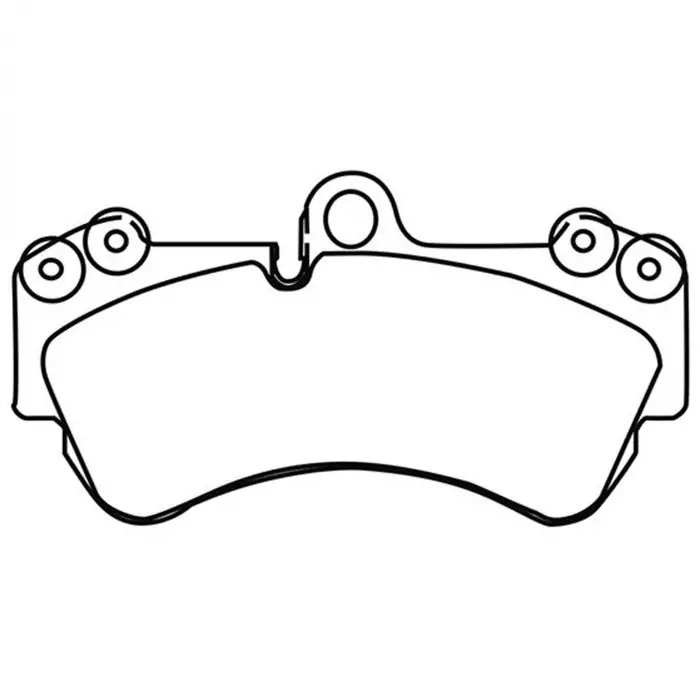 VW Touareg 2002-2010 Fren Balata Ön 955 351 939 00 Nextpart