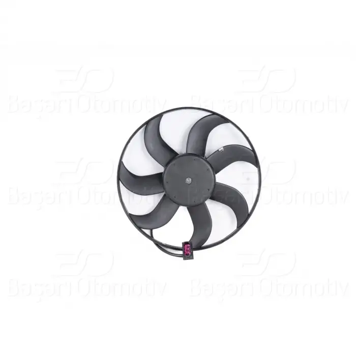 VW Polo 2002- FAN Motoru Davlumbazsiz 390 MM 3 FIS 7 Kanat 6Q0959455AD Wisco