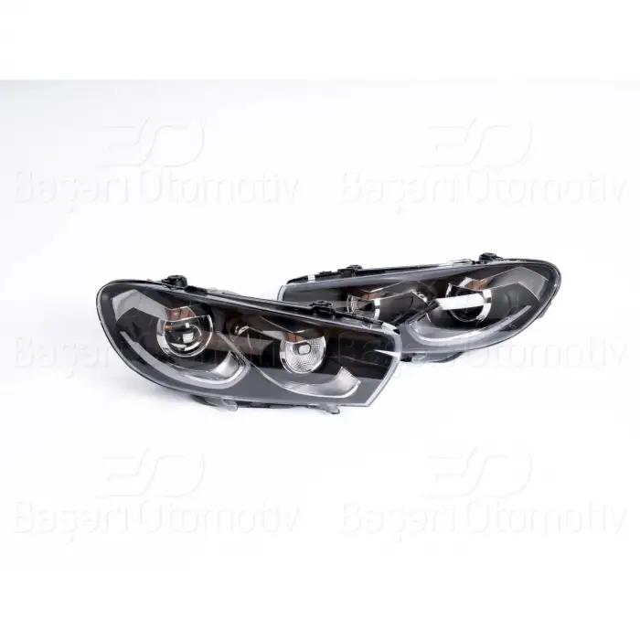 VW Scirocco R (09-17 Arasi Xenon Icin Uyumludur) 2008-2017 Far Seti Sol Sağ Full LED 1K8941005C Wisco